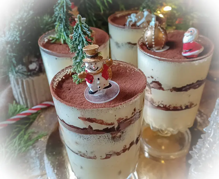 Tiramisu de Noël à petit budget