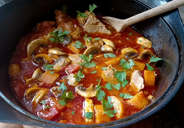 Veau Marengo traditionnel