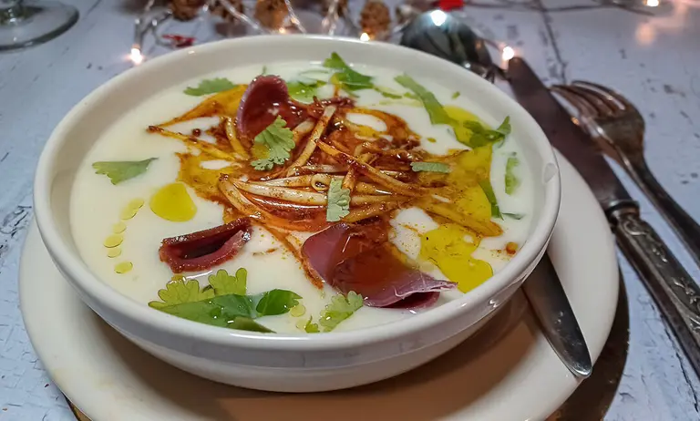 Velouté de panais et magret