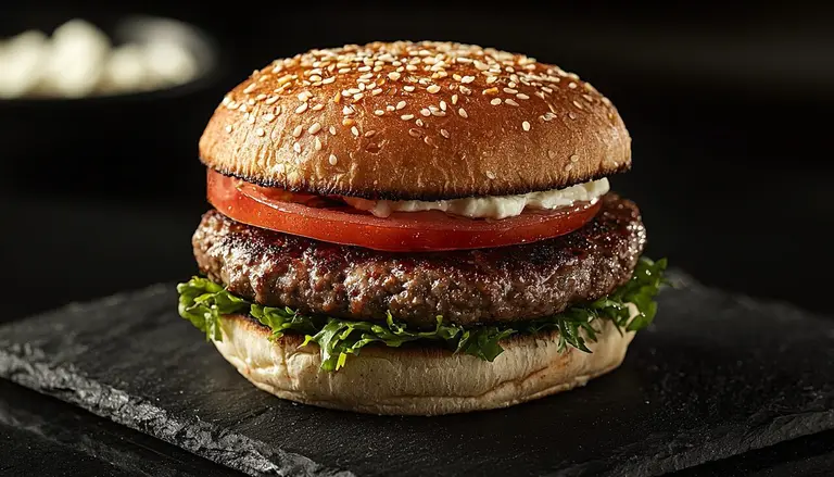 Burger au chèvre