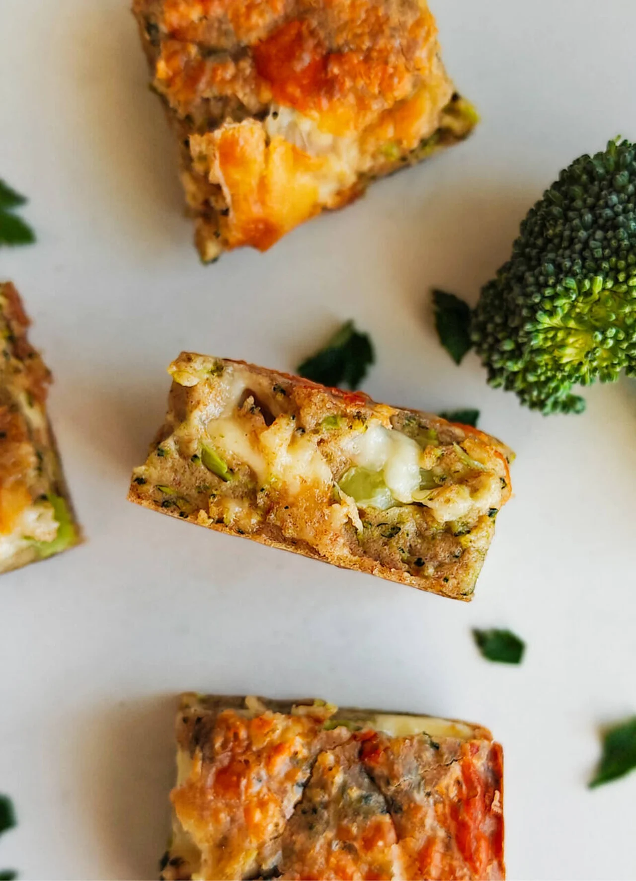 Cake salé brocoli mozzarella