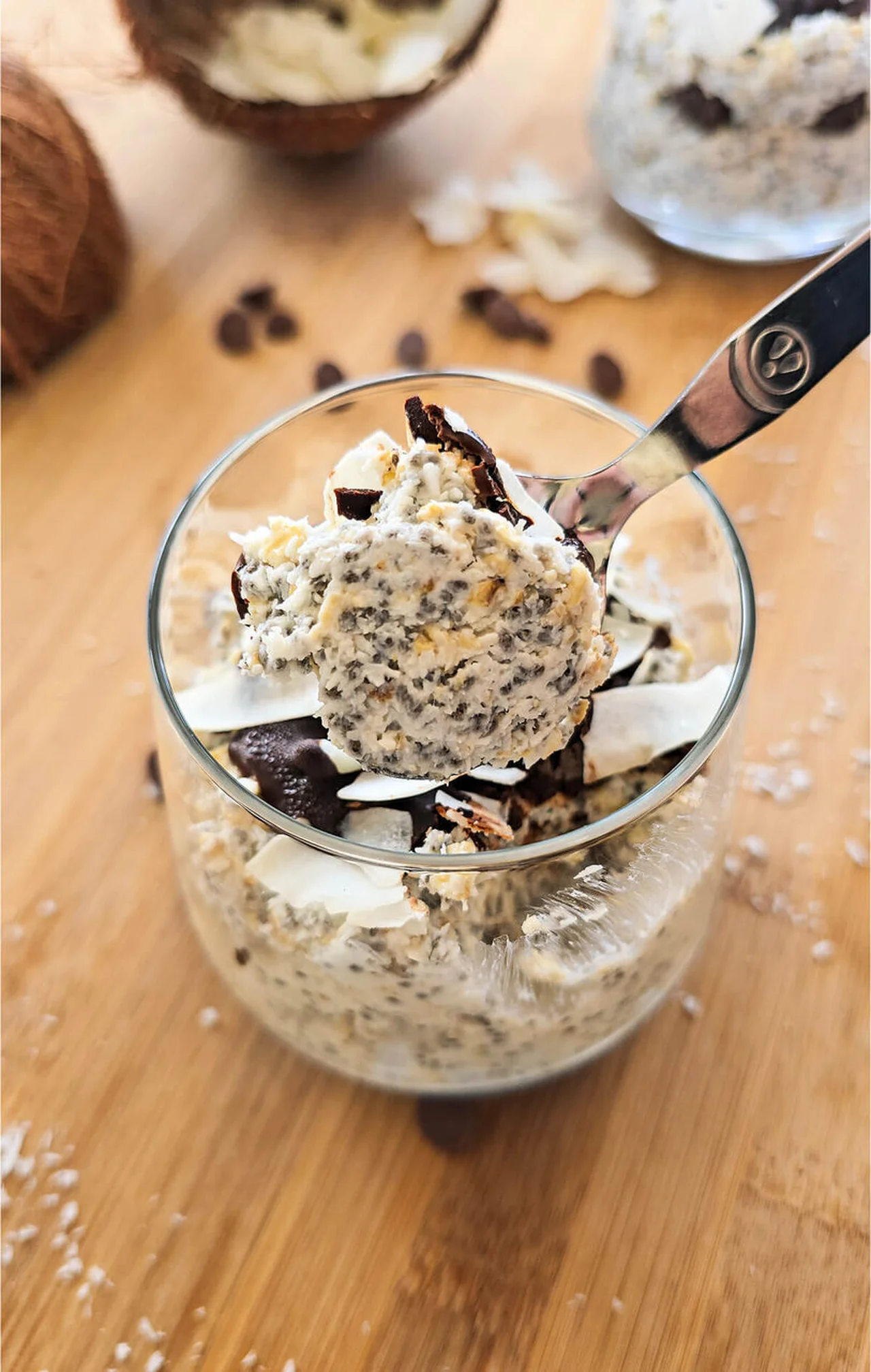 Overnight oats façon Bounty