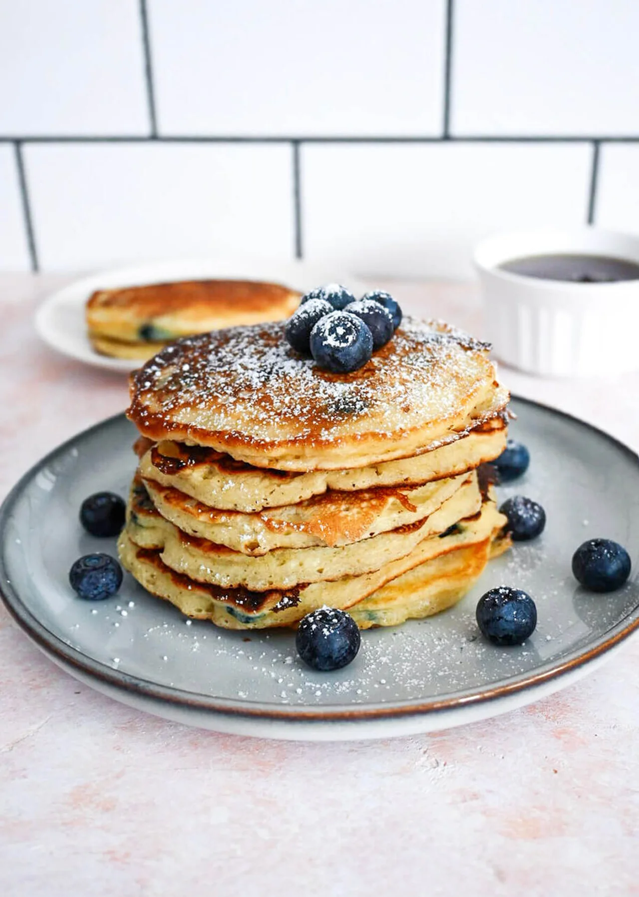 Pancakes aux myrtilles