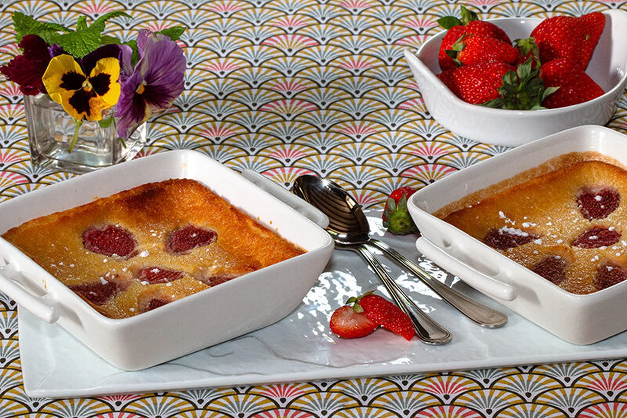 Cuajada aux fraises