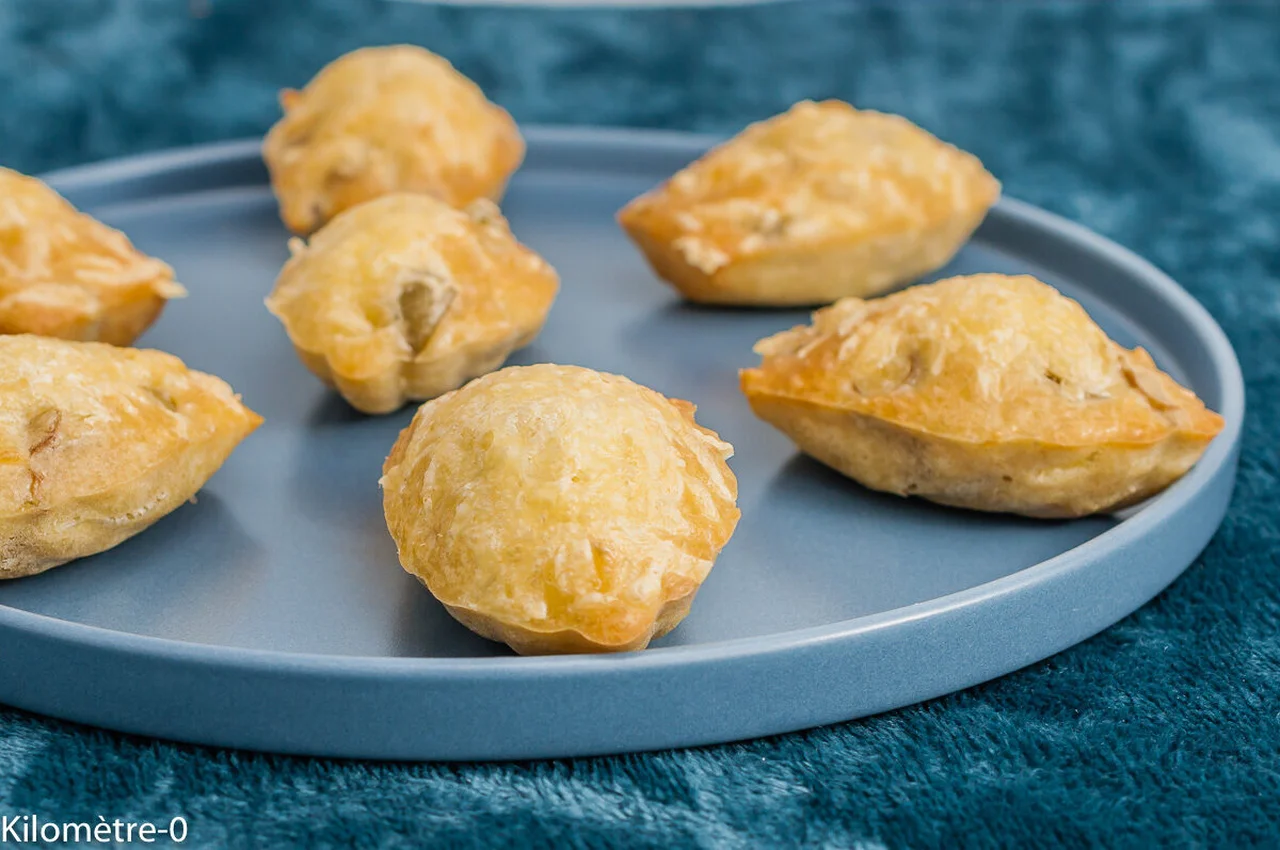 Madeleines salées olives emmental