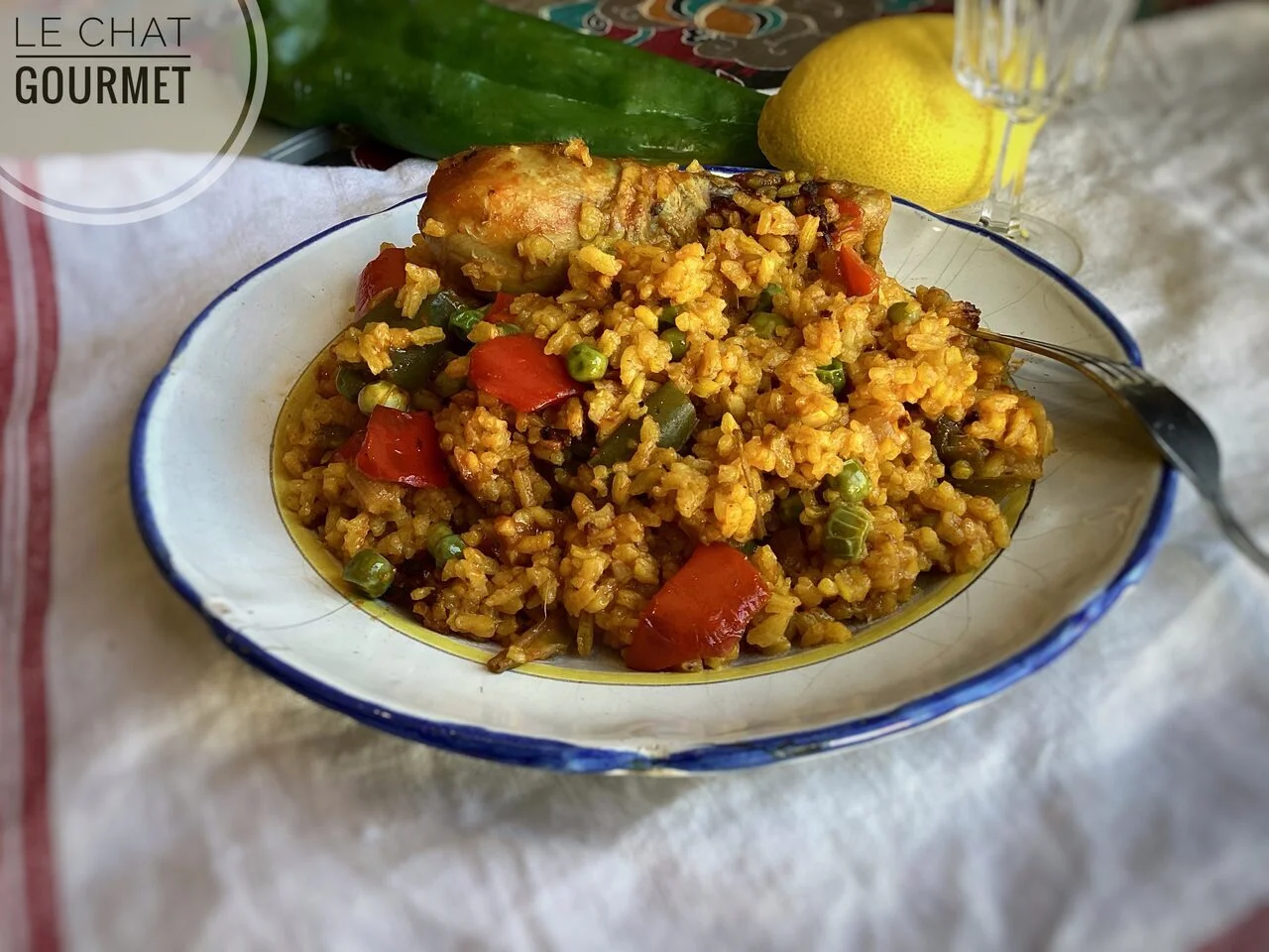 Poulet au riz à l'espagnole