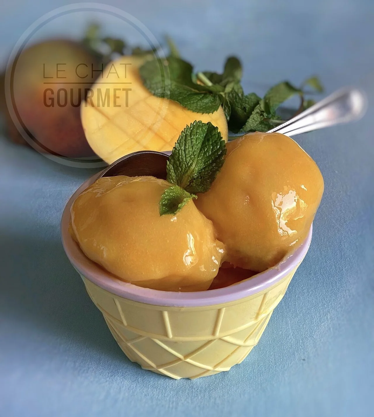 Sorbet à la mangue