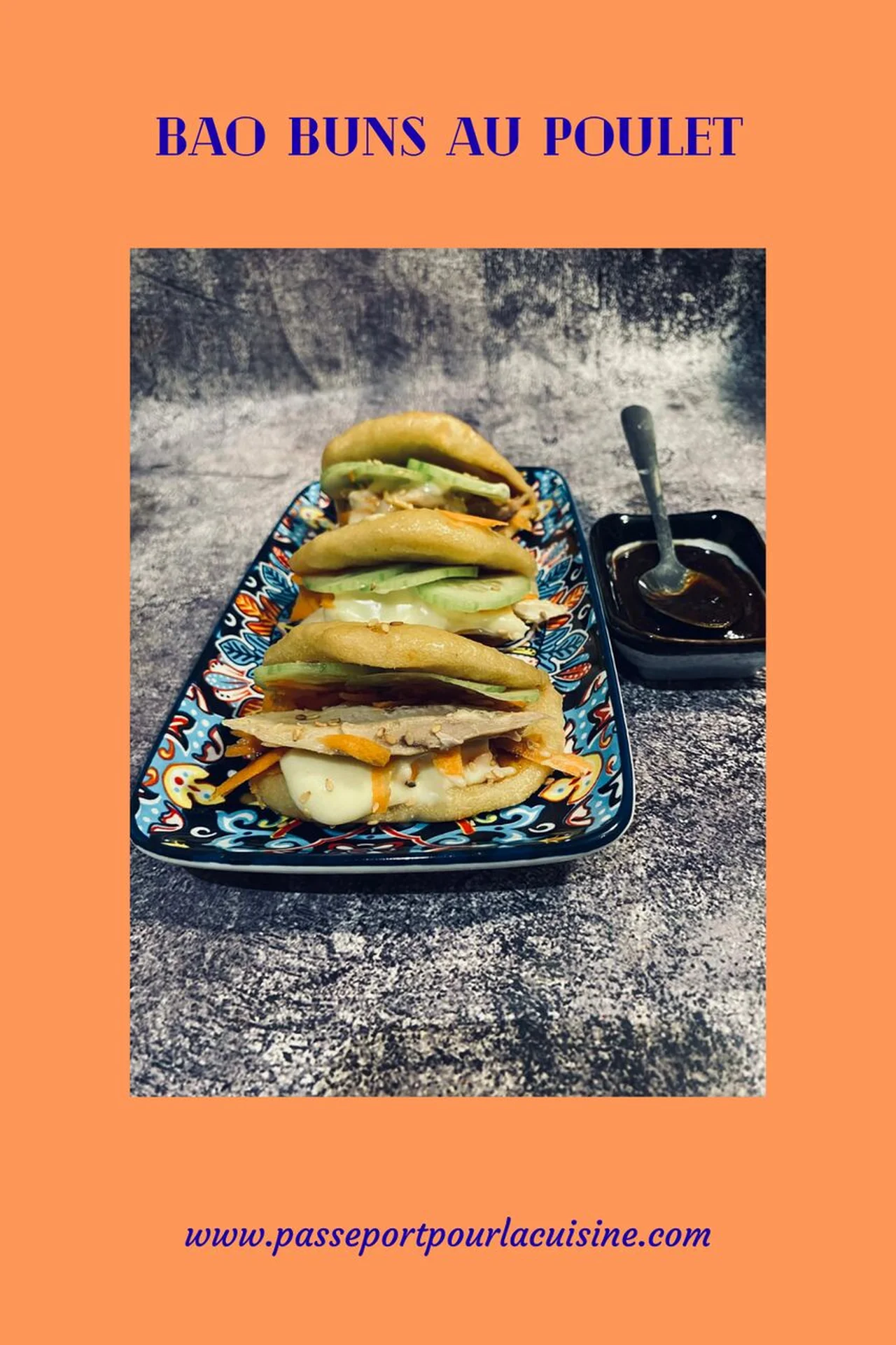 Bao buns au poulet