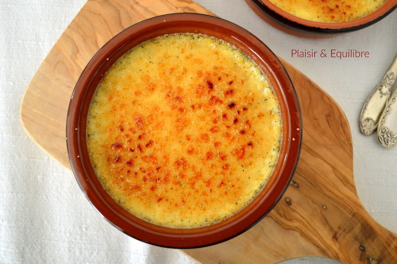 Crème brûlée vanille de Christophe Felder