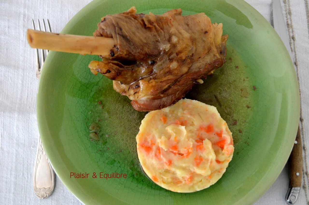 Souris d'agneau confites au sirop d'érable