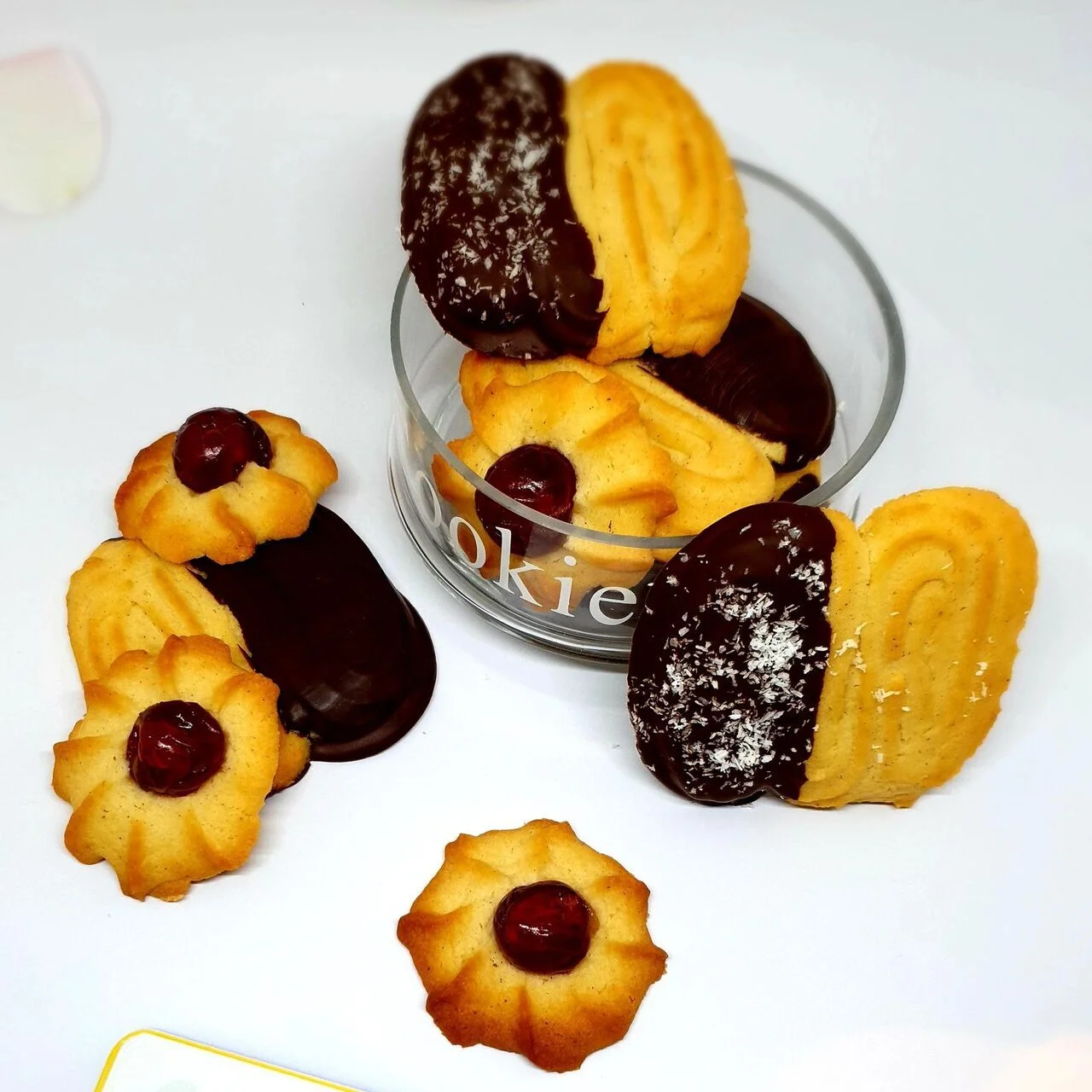 Sablés viennois chocolat ou cerise