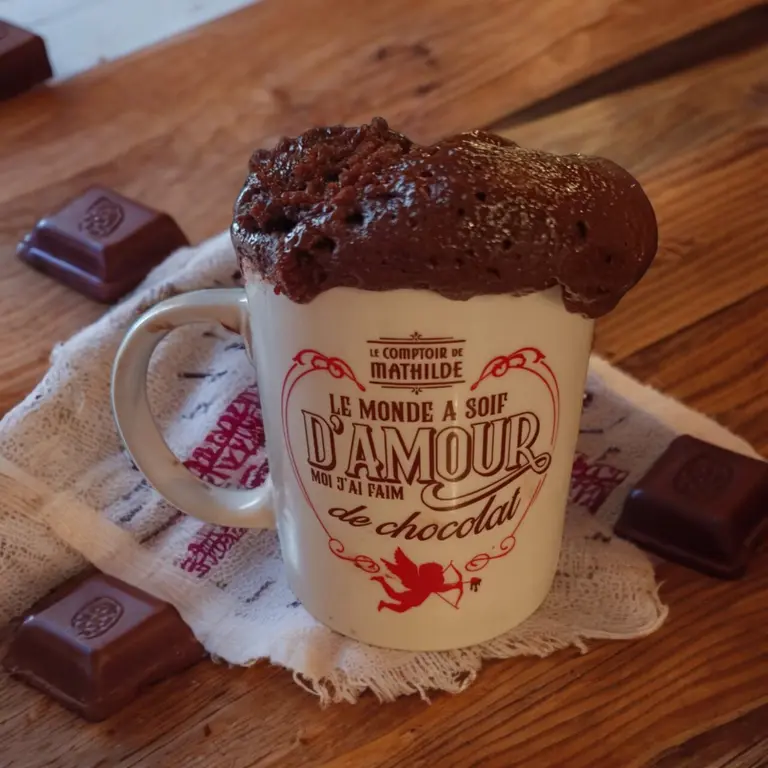 Mug cake au Nutella