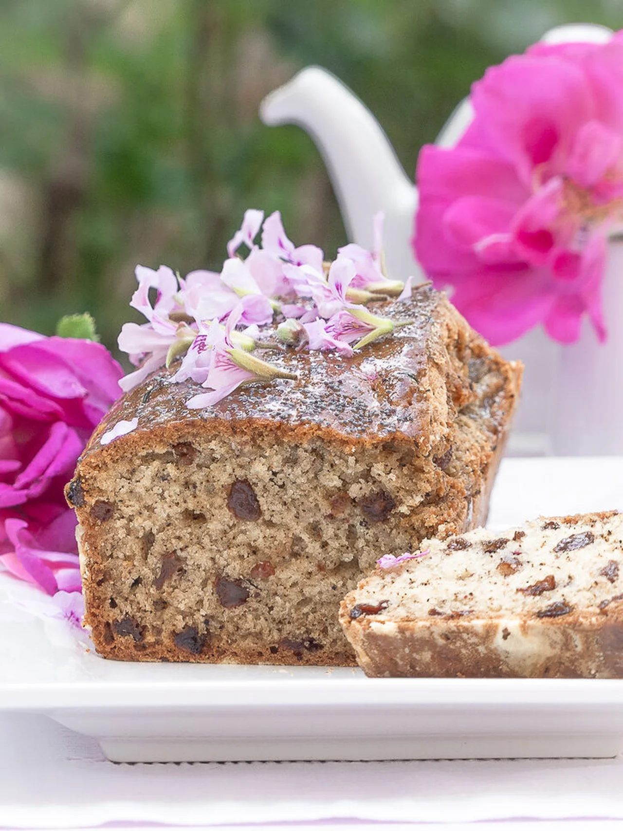 Cake vegan au thé earl grey