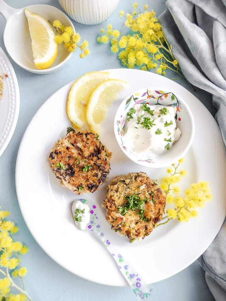 Croquettes de crabe végétal
