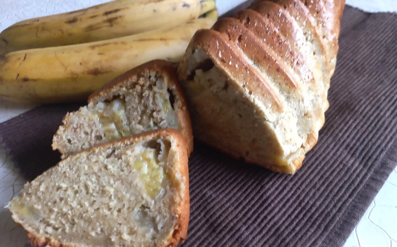 Banana cake de Cyril Lignac