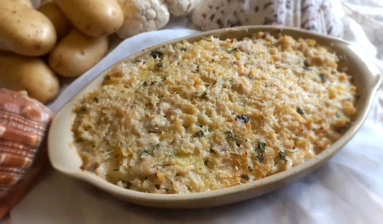 Brandade de cabillaud au chou-fleur