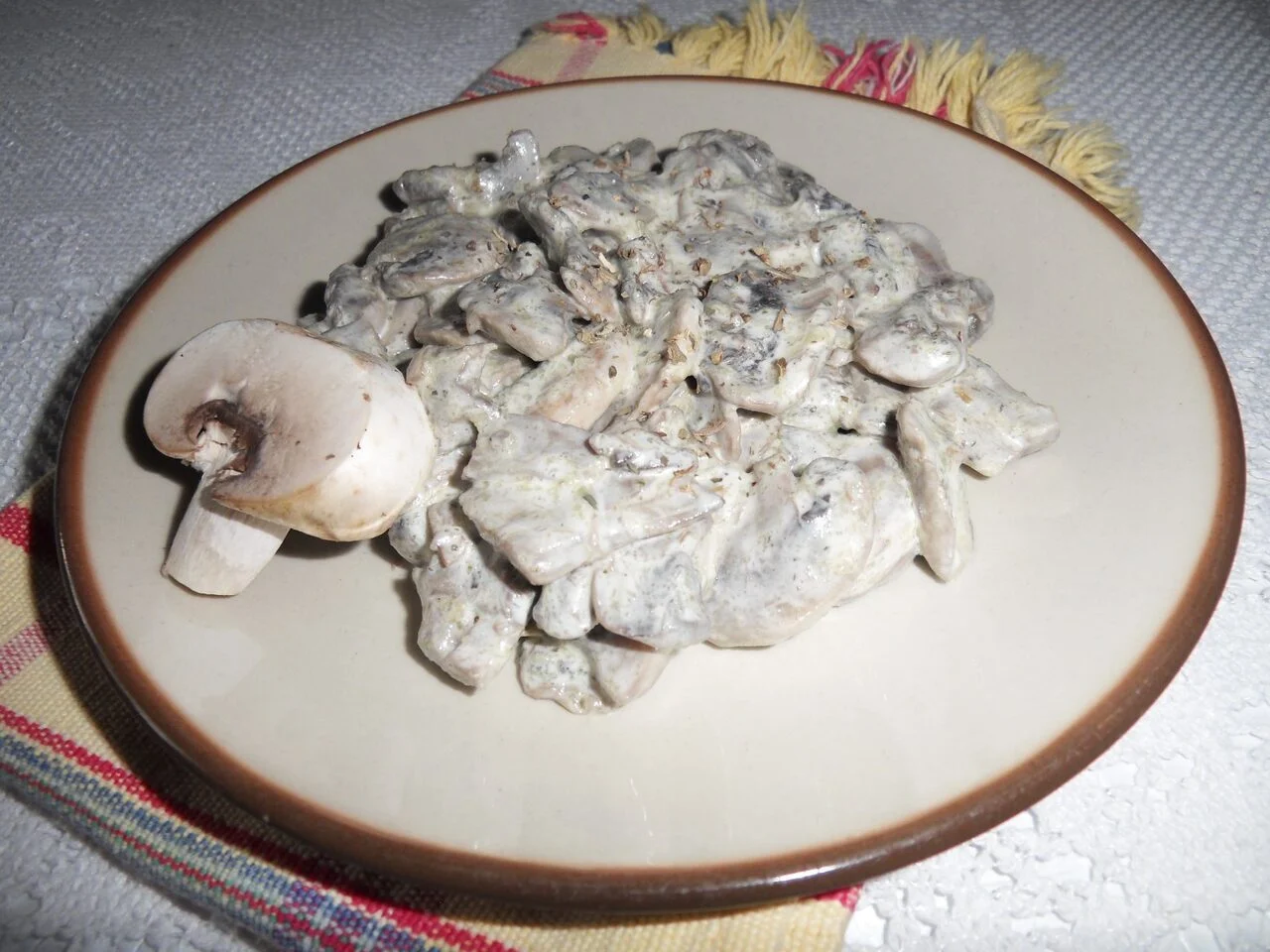 Champignons sautés à l'ail et aux fines herbes