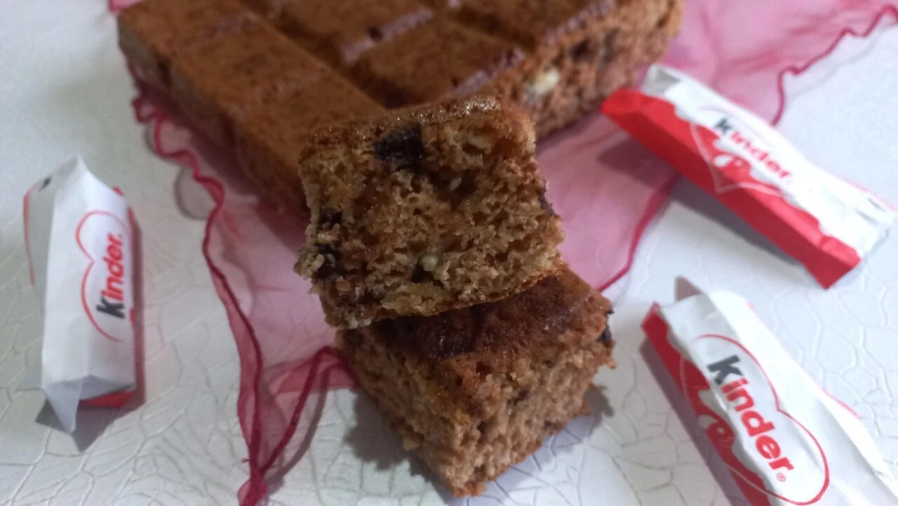 Cookie géant chocolat et Kinder