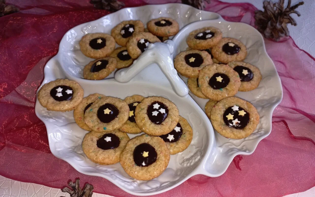 Cookies-truffe au chocolat