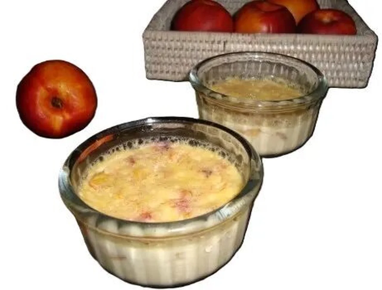 Crème allégée aux nectarines