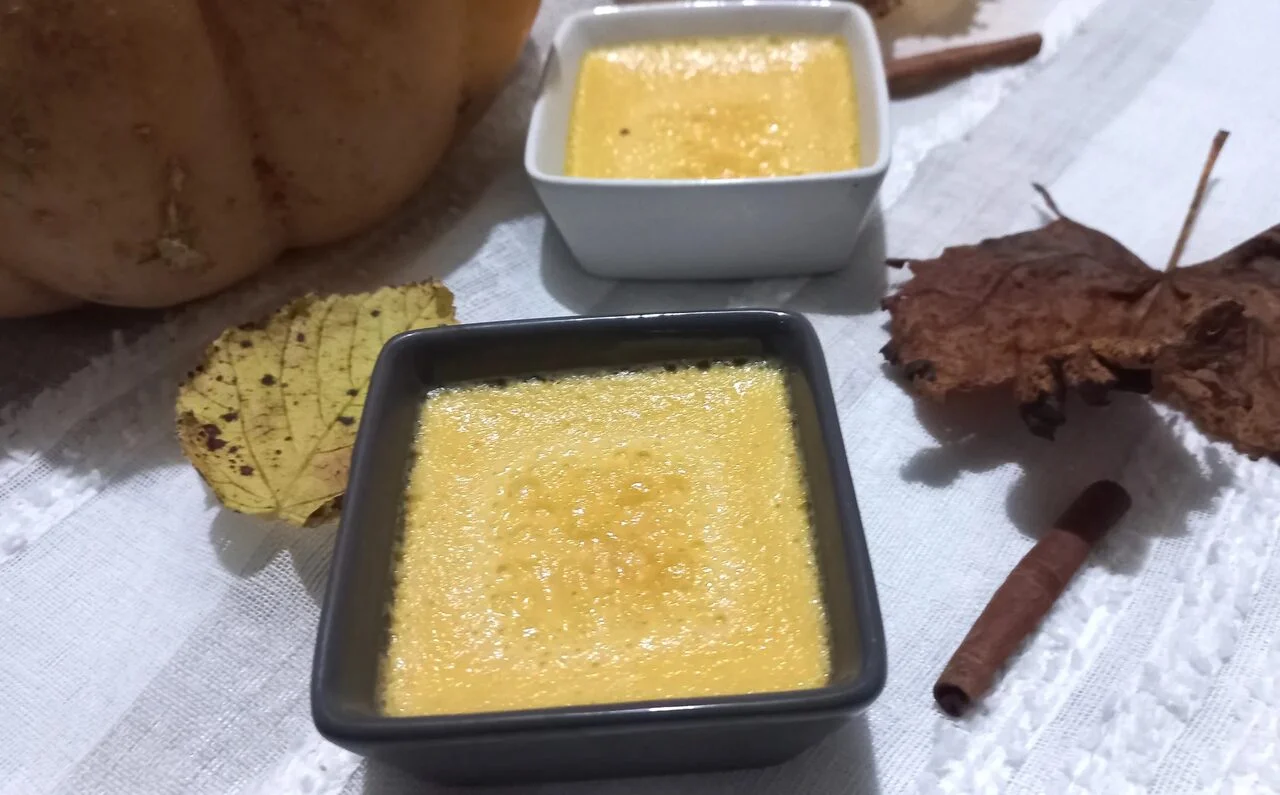 Crème dessert à la courge et aux épices
