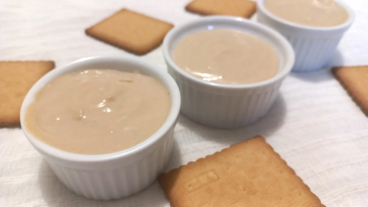 Crème dessert aux biscuits Thé de Lu façon Danette