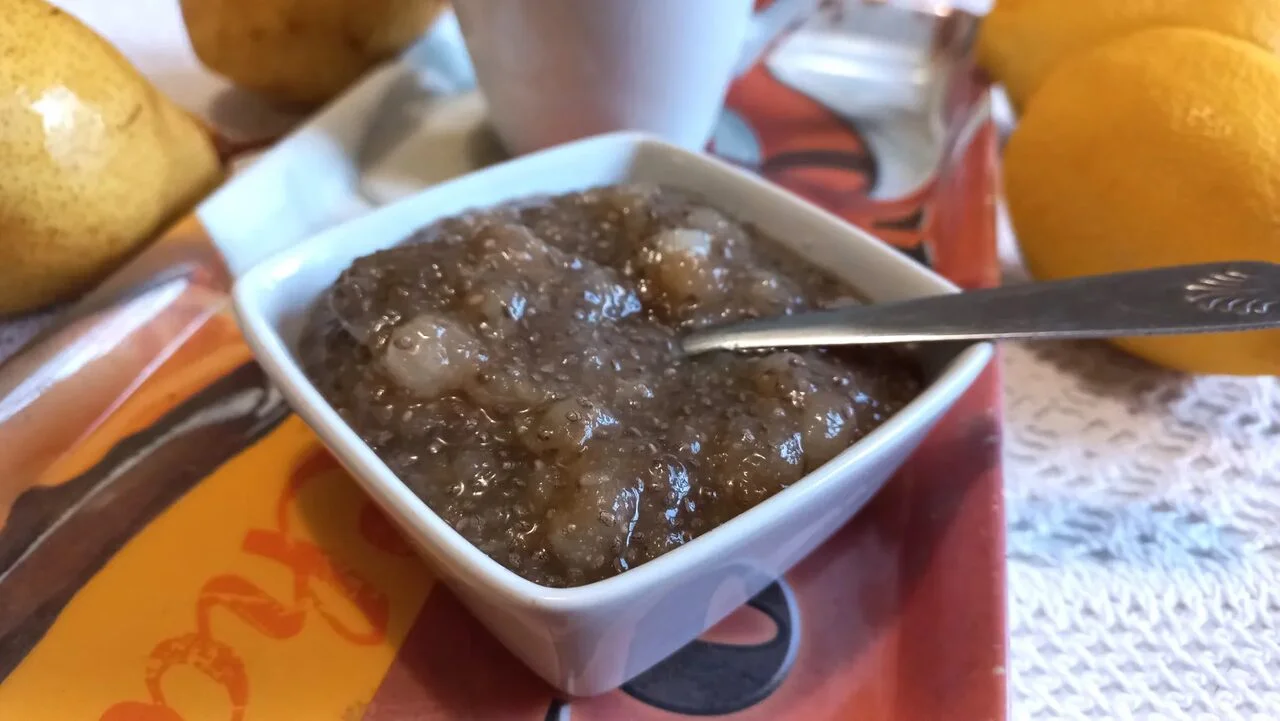 Crufiture de poires au citron