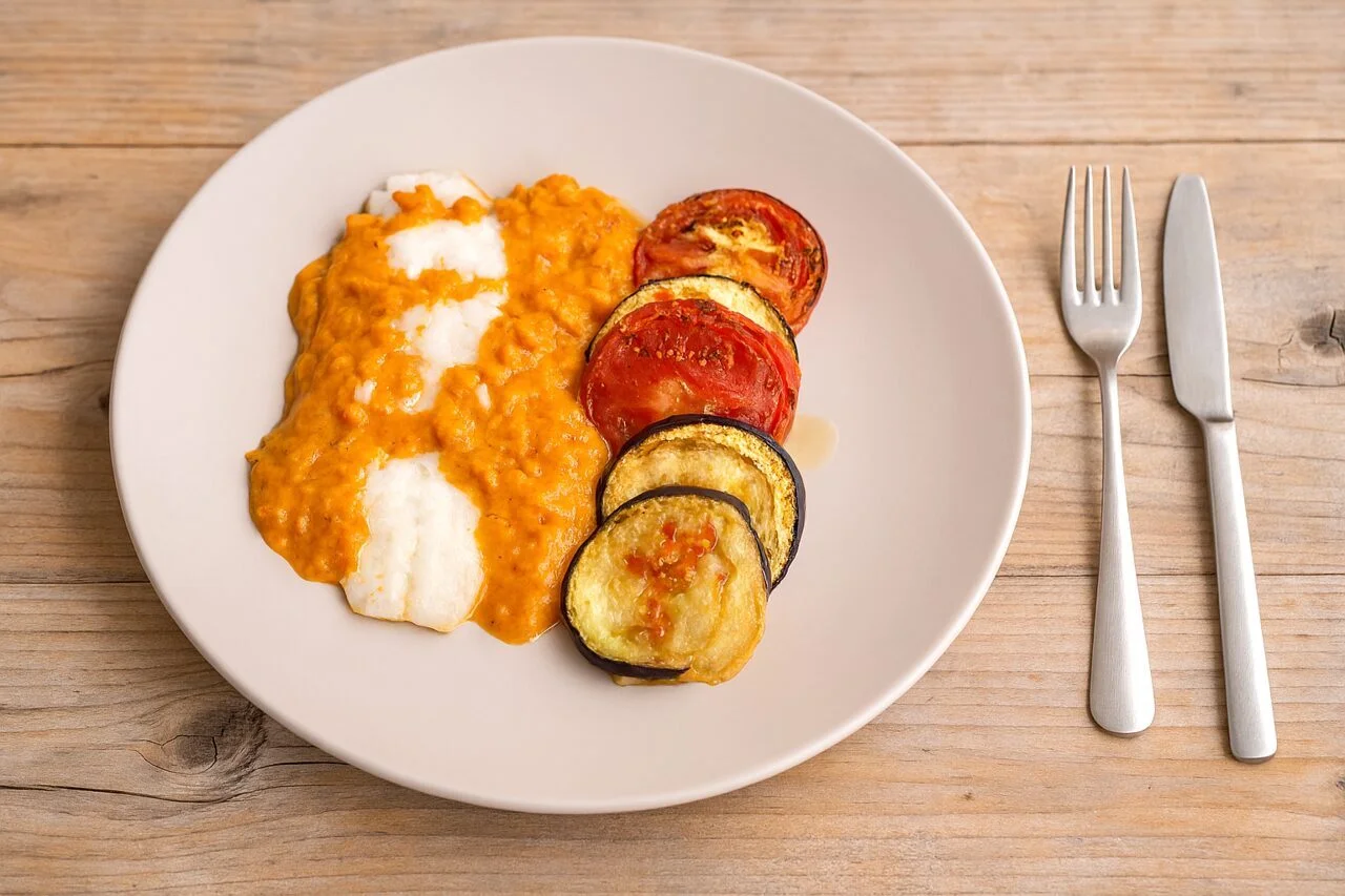 Filets de colin sauce chorizo