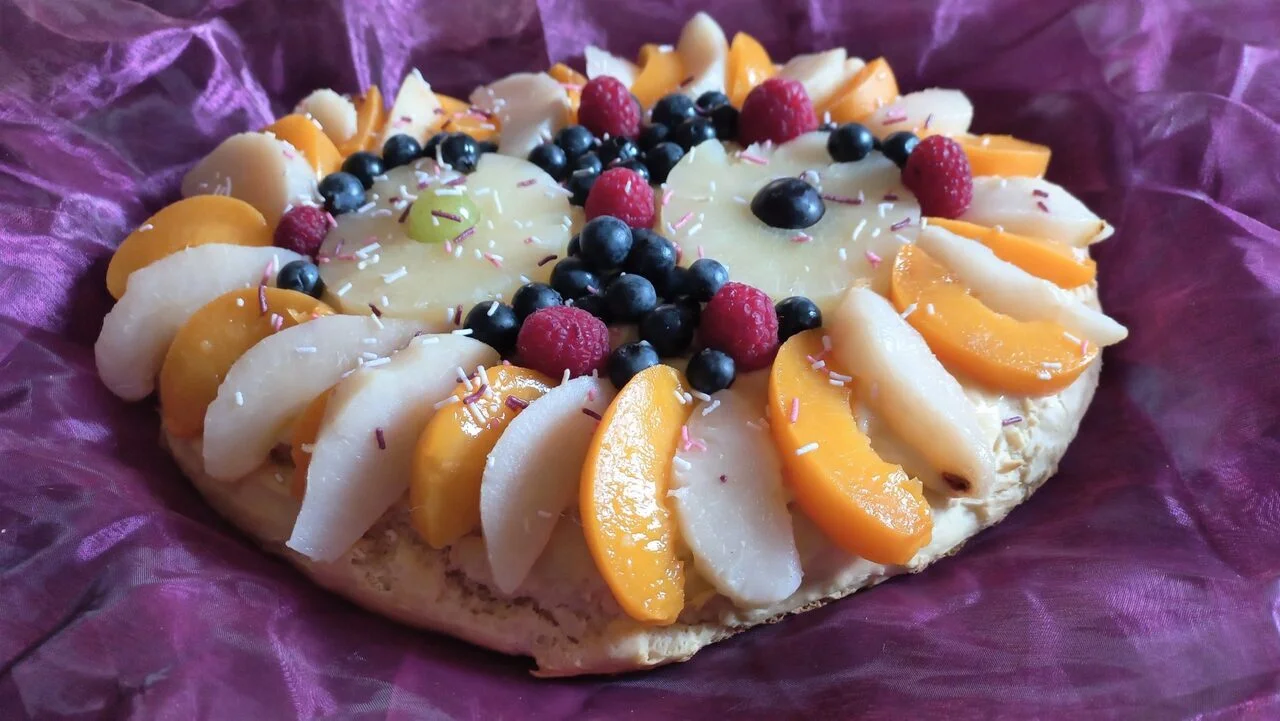 Fougasse d'Argelès-sur-Mer aux fruits