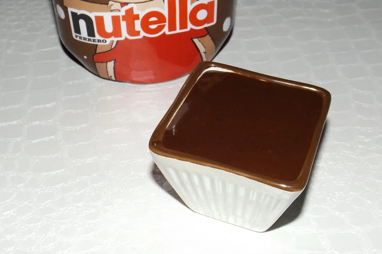 Ganache au chocolat noir et au Nutella