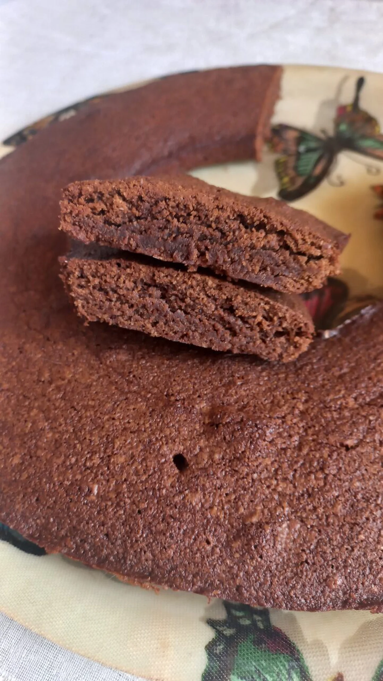 Gâteau italien au chocolat et aux amandes