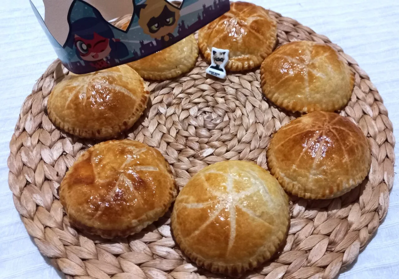 Mini galettes des rois aux pommes