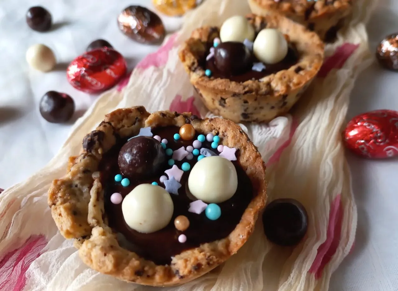 Nids de Pâques en cookie
