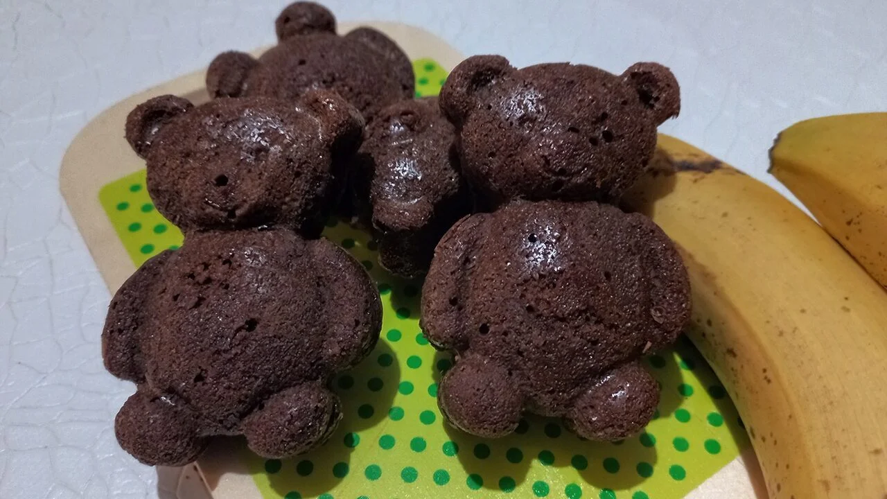 Oursons banane et chocolat
