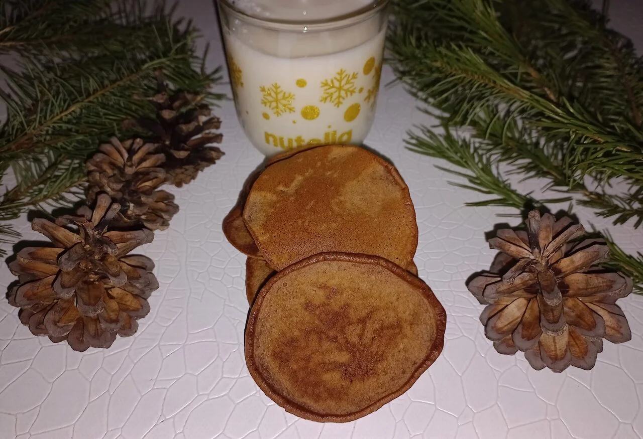 Pancake au cacao saveur pain d'épices
