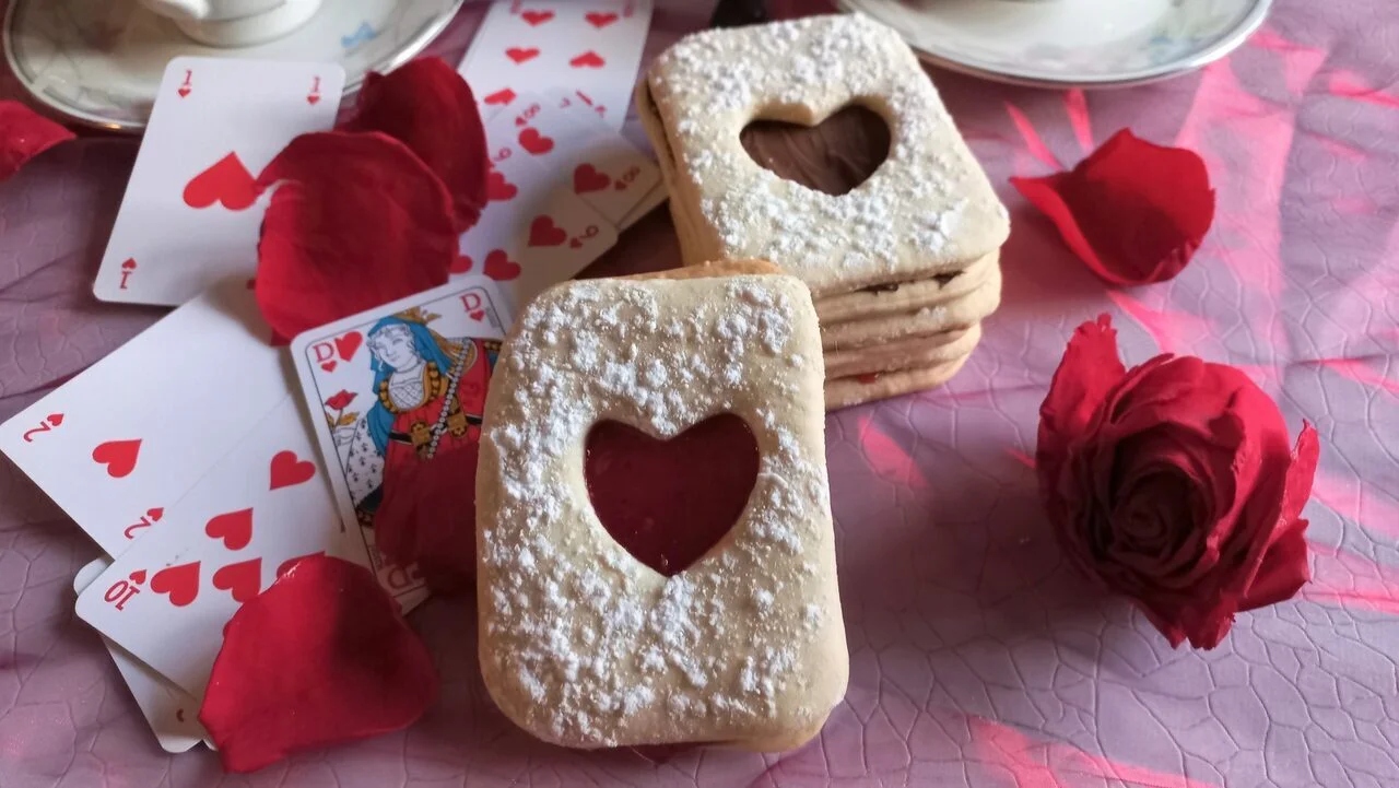 Sablés garnis à la confiture ou Nutella