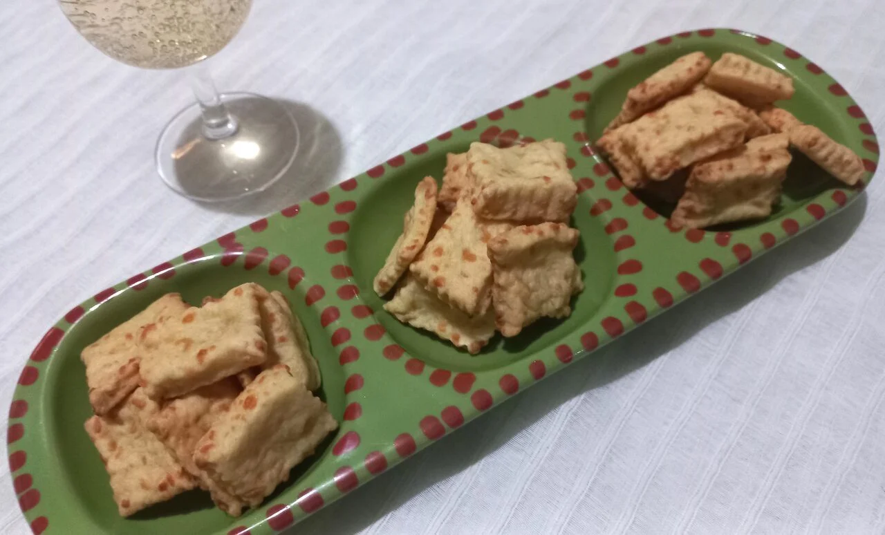 Sablés salés aux fromages