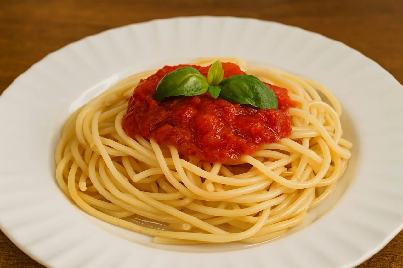 Spaghetti al pomodoro