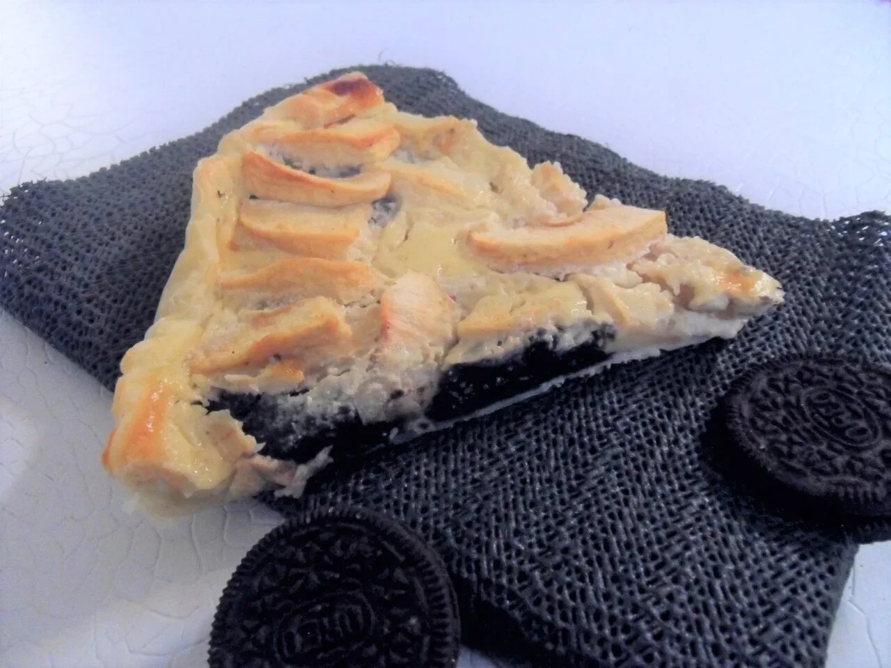 Tarte aux pommes et Oréo