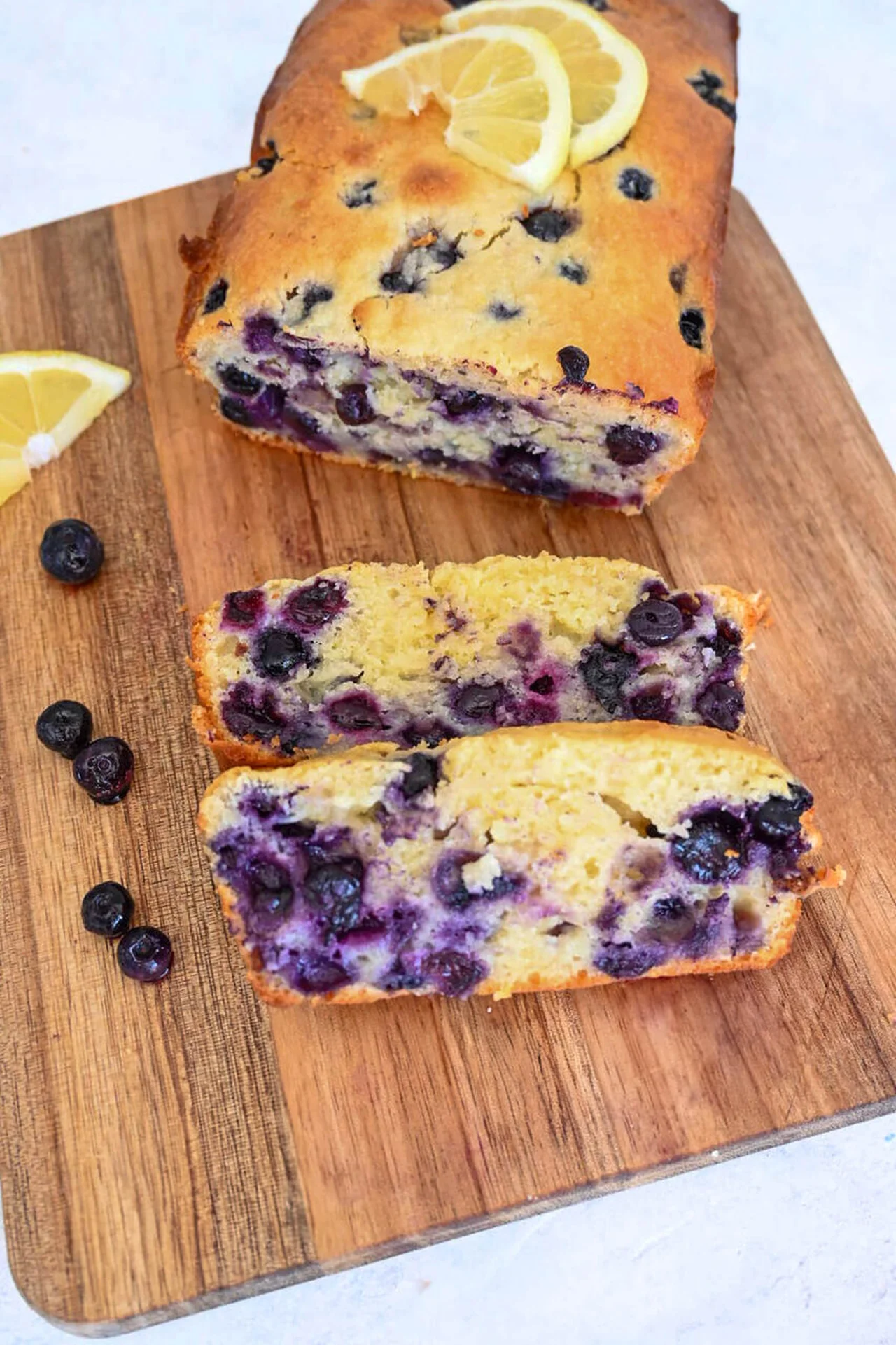 Cake myrtilles et citron