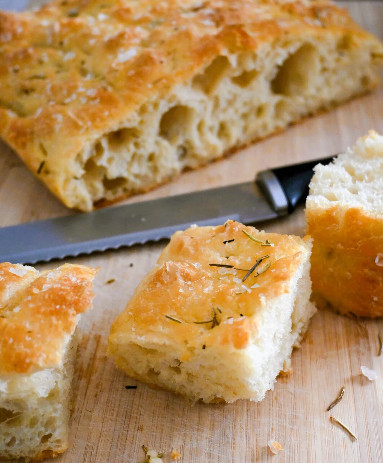 Focaccia sans robot