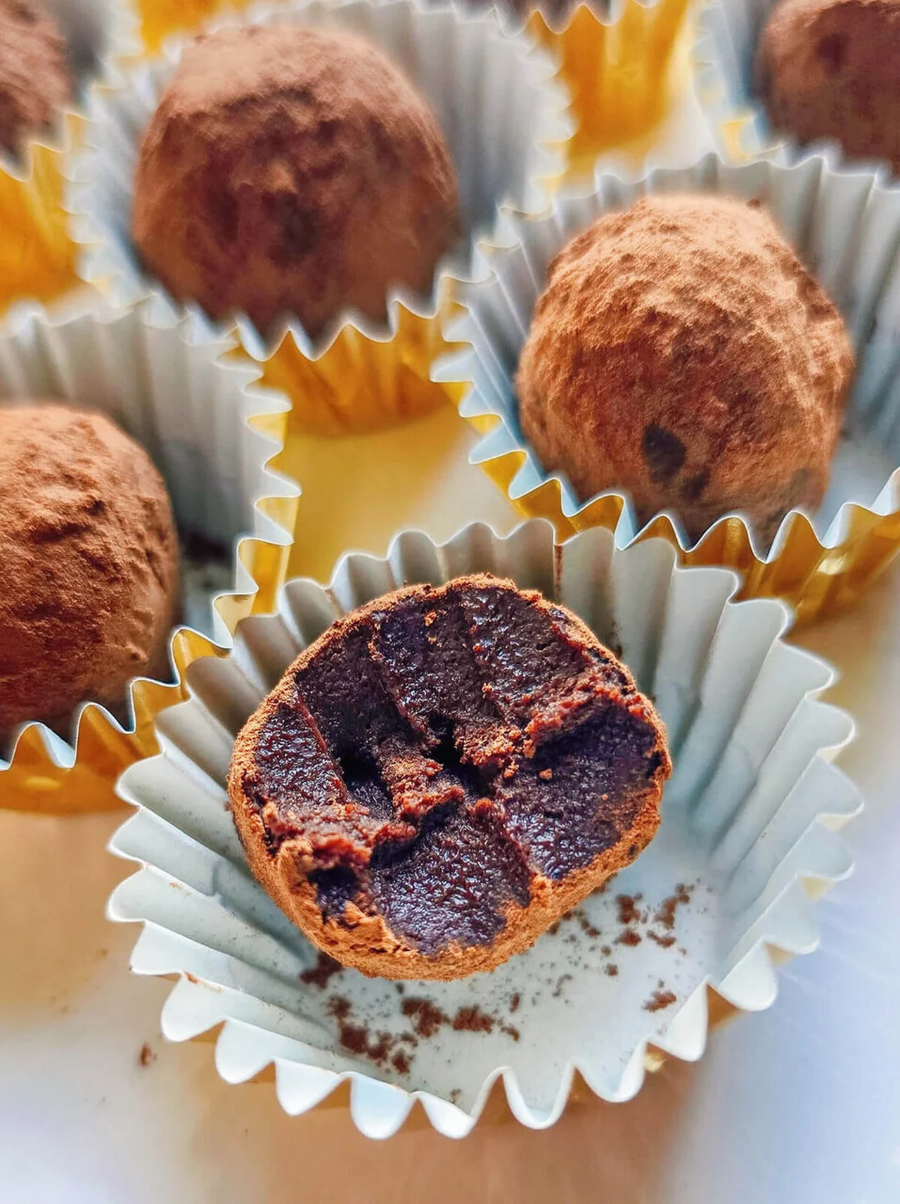 Truffes rhum vanille