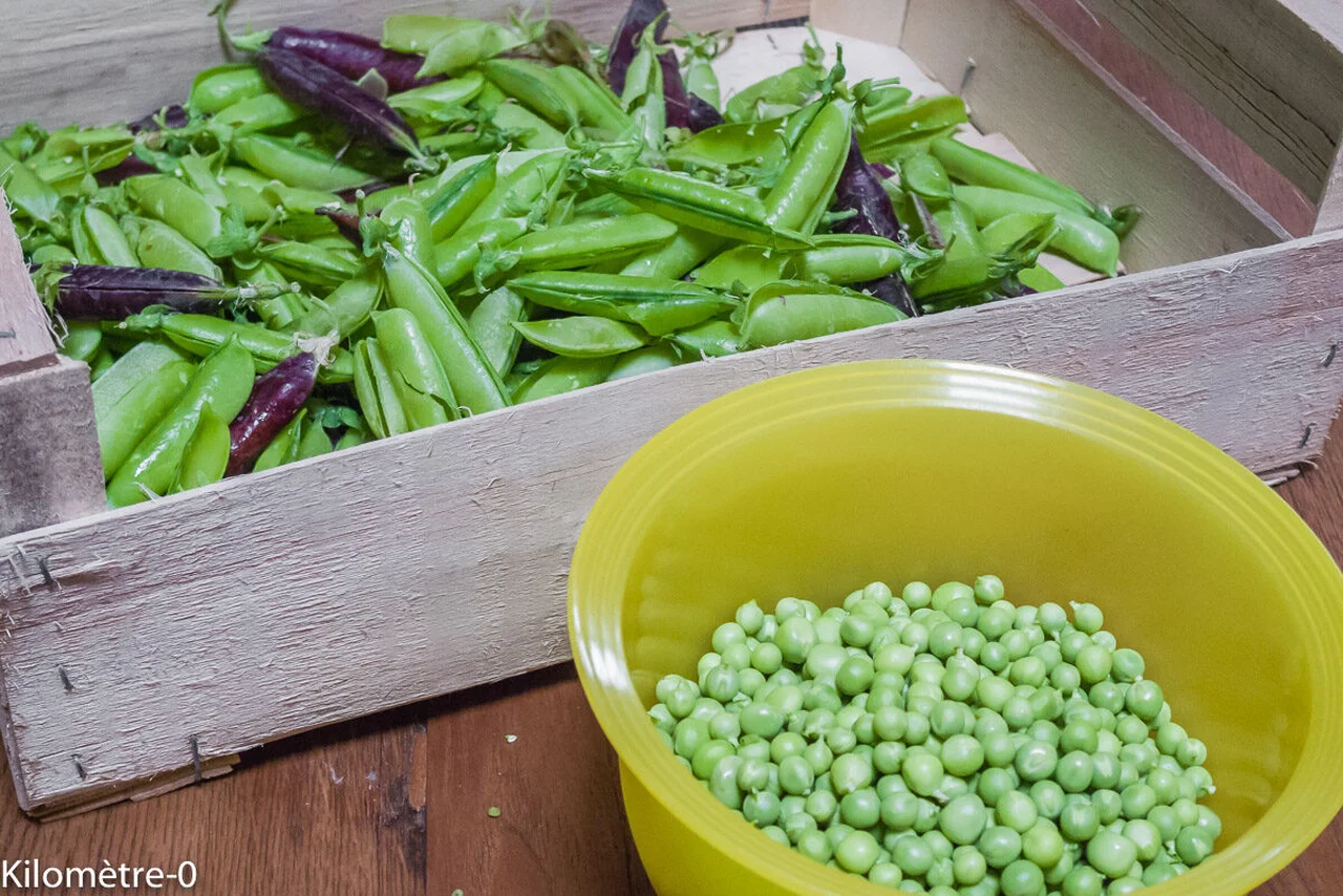 Cuisson des petits pois