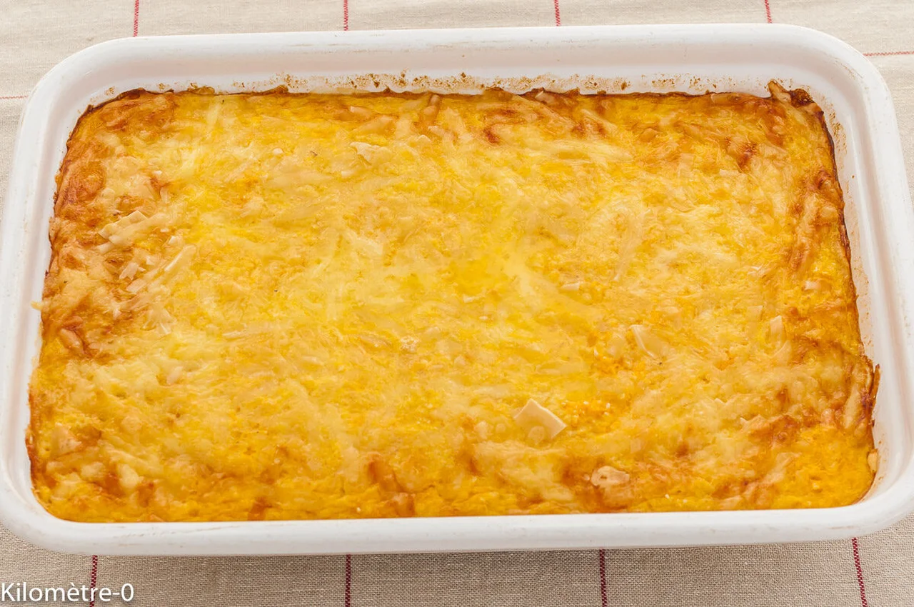 Gratin de courge butternut
