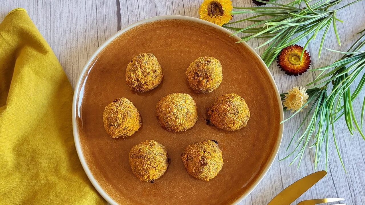 Arancini au chou-fleur et viande