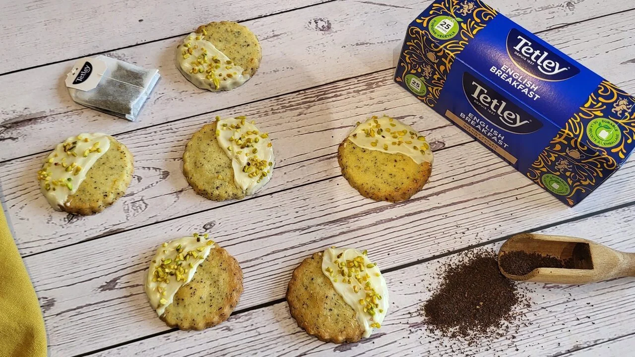 Biscuits au thé et à l'orange