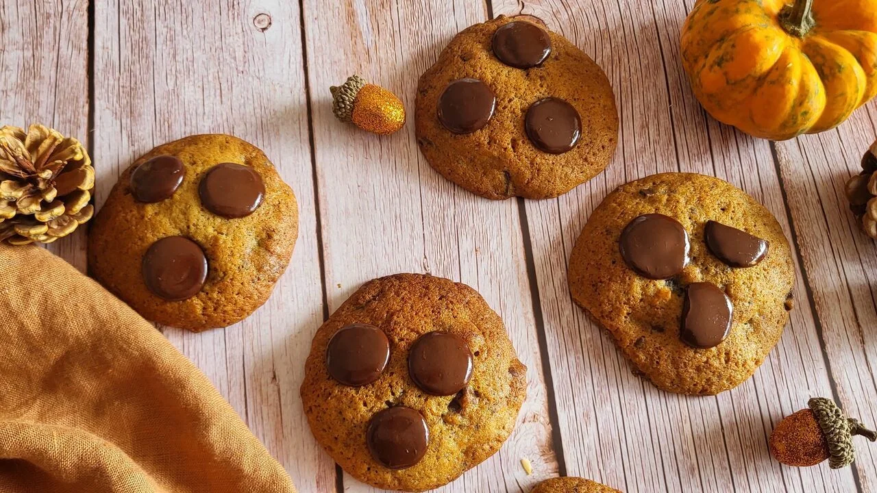 Cookies moelleux d'automne