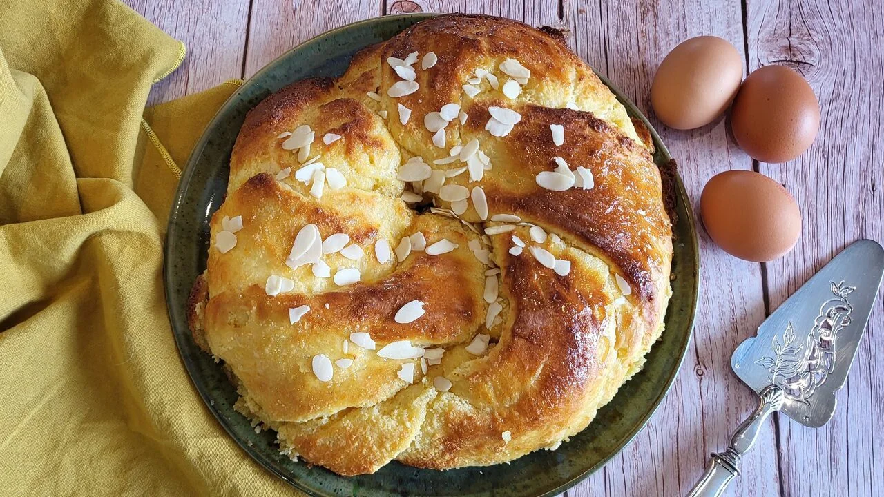 Couronne des rois à la crème d'amande