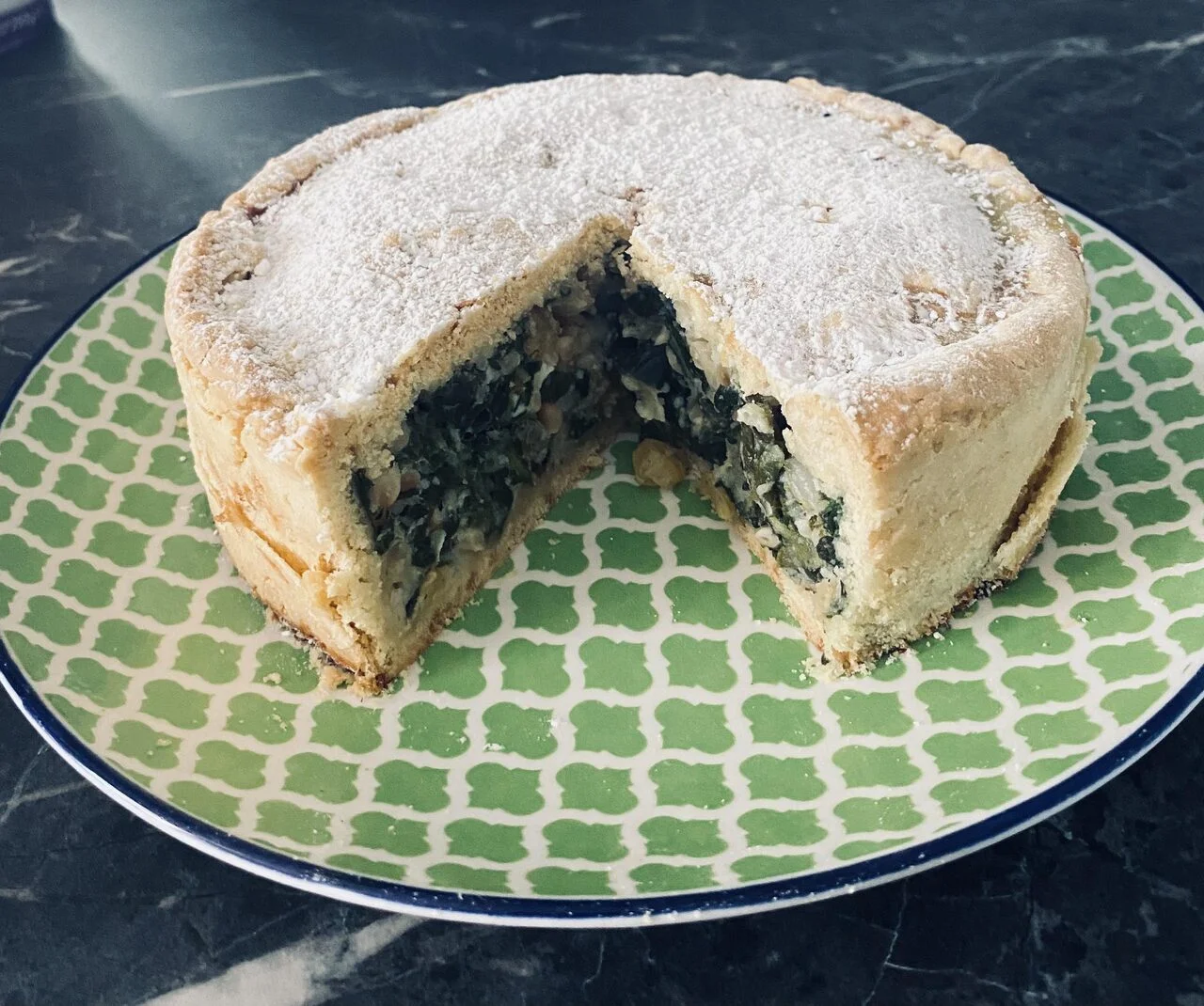 Tourte sucrée aux blettes