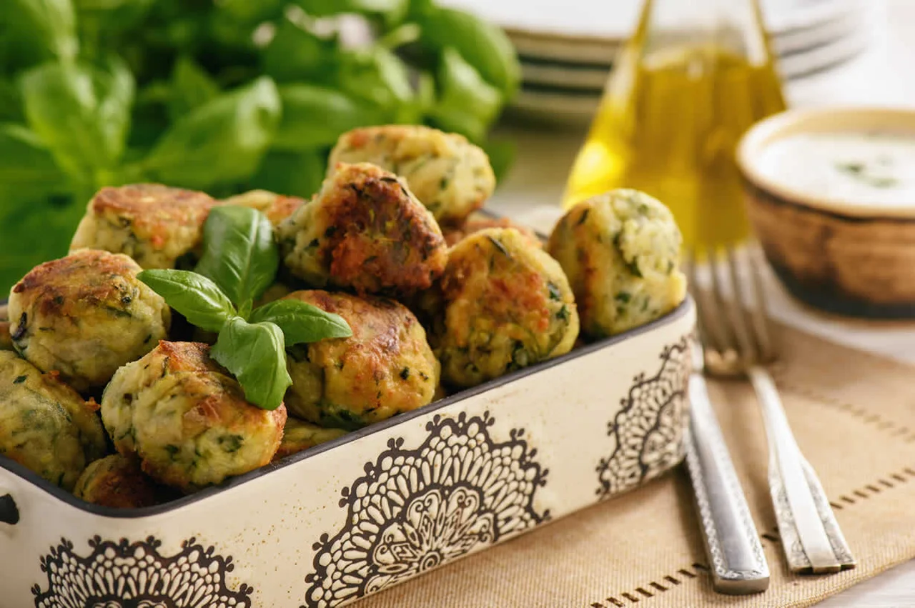 Boulettes de courgette à la feta
